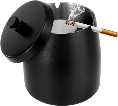 Jun 24, 2020 · Cigar Ashtray Outdoor Cigarette Ash Tray – 5.9 inch Ceramic Ashtrays Black Glossy Cigar Rest for Indoor, Outdoor, Patio, Home, Office Use – Cigar Accessories Gift Set for Men and Women 4.6 out of 5 stars 1,779 